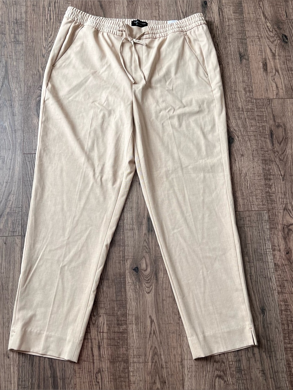 Banana Republic Hayden Pants 12 Stripes Elastic‎ Waist